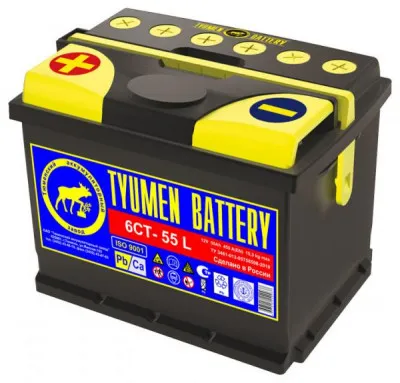 Аккумуляторная батарея 6- СТ 55
