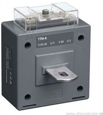Трансформатор тока ТТИ-А 200/5А 5ВА класс 0,5