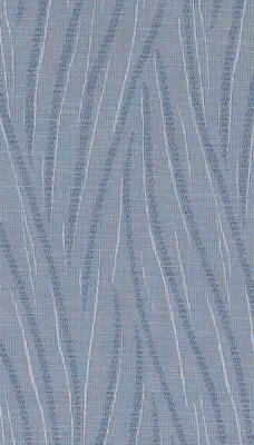 Вертикальные тканевые шторы P2 Синий с узорами