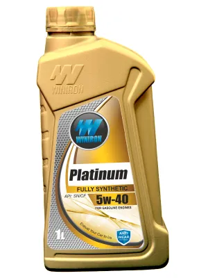 Моторное масло WINIRON PLATINUM API:SN/CF 5W-40 1L