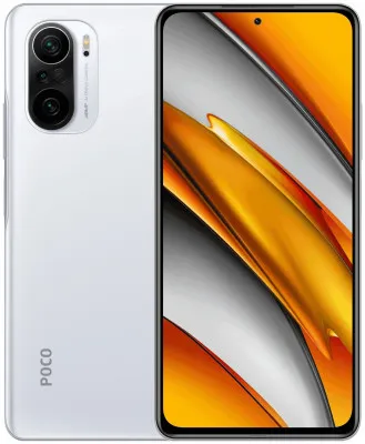 Xiaomi POCO F3 6/128 ГБ Global, белый айсберг