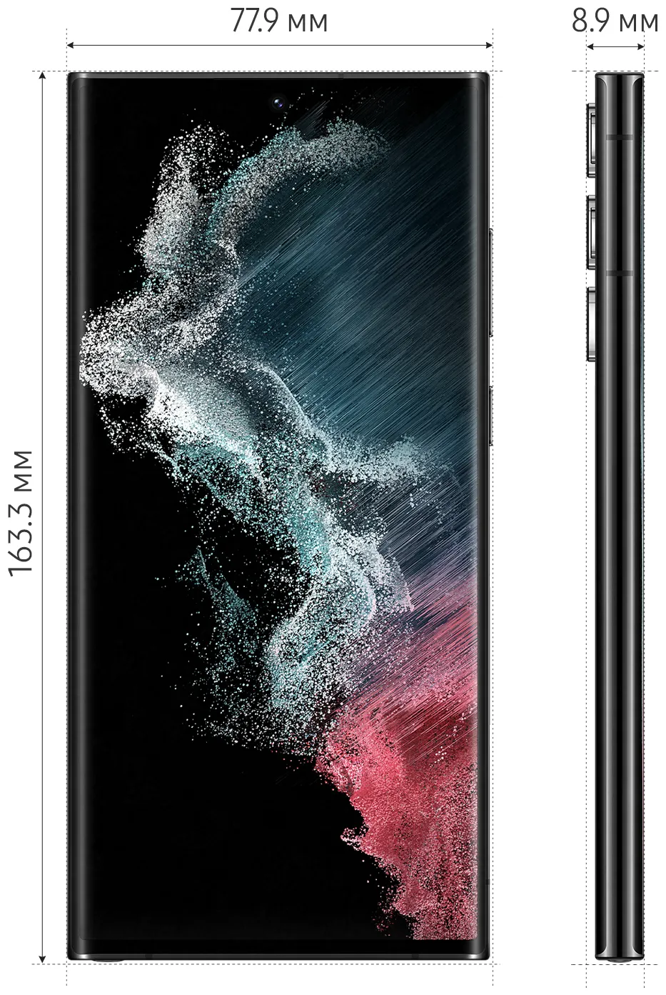 Samsung Galaxy S22 Ultra (SM-S908B) 12/256 ГБ RU, черный фантом#14